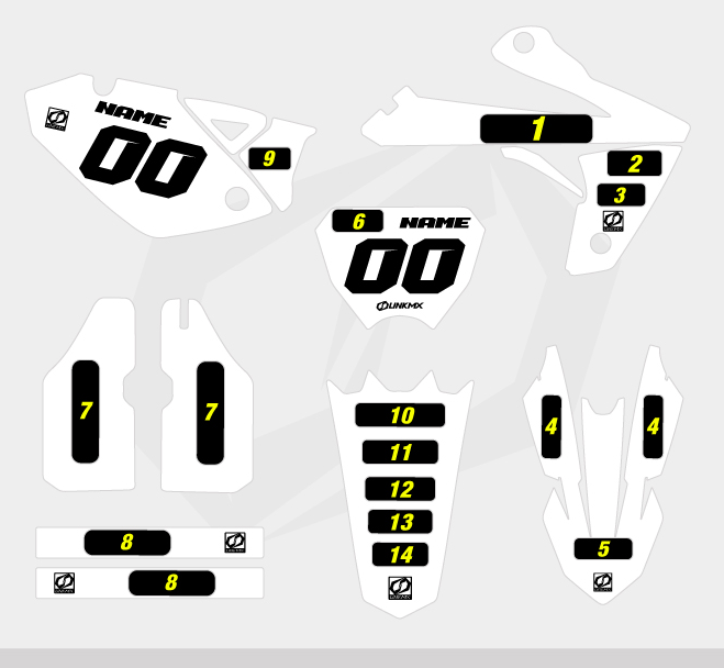 Kit Déco 100% Perso 50cc